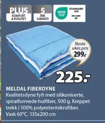 JYSK MELDAL FIBERDYNE tilbud