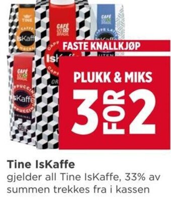 Meny Tine Iskaffe tilbud