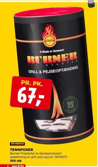 jem & fix Tennposer tilbud