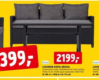 jem & fix Lounge sofa seoul tilbud