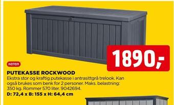 jem & fix Putekasse rockwood tilbud