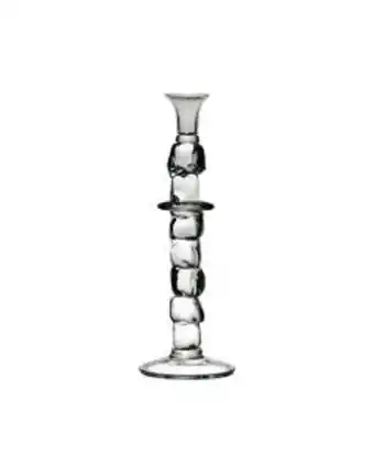 Christiania Glasmagasin Hadeland glassverk ice lysestake 450 mm type a tilbud