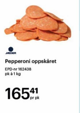Storcash Pepperoni oppskåret tilbud