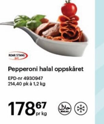 Storcash Pepperoni halal oppskåret tilbud