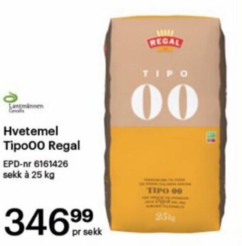 Storcash Hvetemel Tipo00 Regal tilbud
