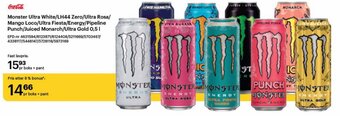 Storcash Monster Ultra White/LH44 Zero/Ultra Rosa/ Mango Loco/Ultra Fiesta/Energy/Pipeline Punch/Juiced Monarch/Ultra Gold 0,5 L tilbud