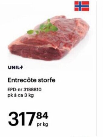 Storcash Entrecôte storfe tilbud