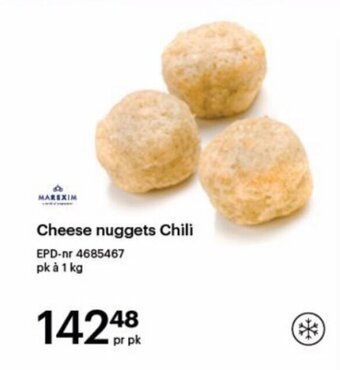 Storcash Cheese nuggets Chili tilbud