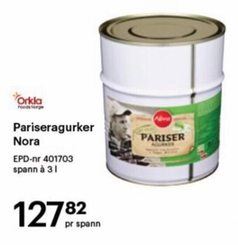 Storcash Pariseragurker Nora tilbud