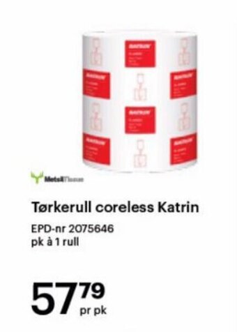 Storcash Tørkerull coreless Katrin tilbud