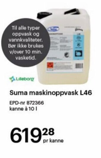 Storcash Suma maskinoppvask L46 tilbud