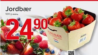 Spar Jordbær tilbud