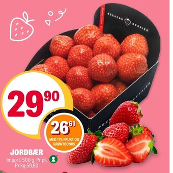 Coop Extra JORDBÆR tilbud
