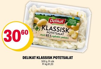 Coop Extra DELIKAT KLASSISK POTETSALAT tilbud