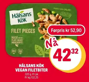 Coop Extra HÄLSANS KÖK VEGAN FILETBITER tilbud