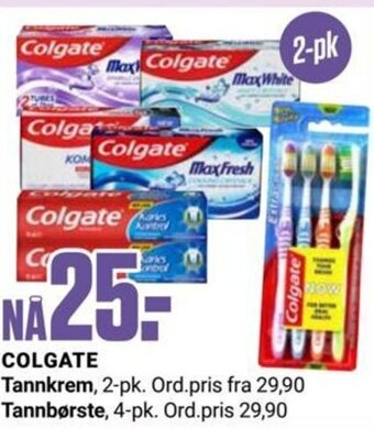 Europris COLGATE tilbud