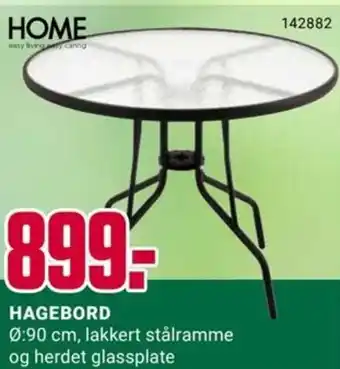 Europris HAGEBORD tilbud