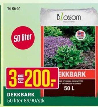 Europris DEKKBARK tilbud