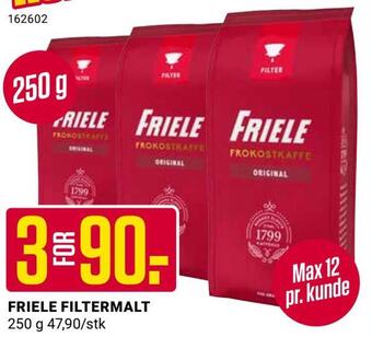 Europris Friele filtermalt tilbud