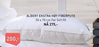 Kid Interiør Albert ekstra høy fiberpute tilbud