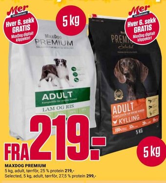 Europris MAXDOG PREMIUM tilbud