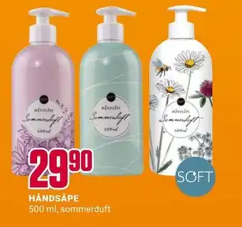 Europris HÅNDSÅPE 500 ml, sommerduft tilbud