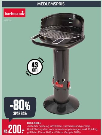 Europris KULLGRILL tilbud