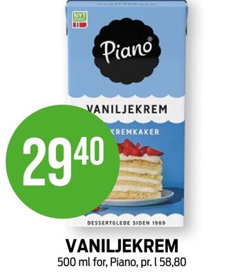 Kiwi VANILJEKREM tilbud