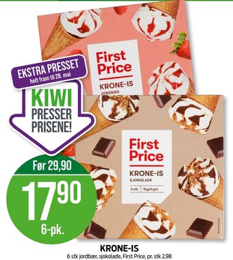 Kiwi KRONE-IS tilbud