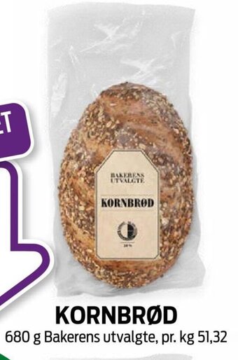 Kiwi KORNBRØD tilbud