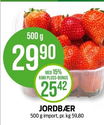 Kiwi JORDBÆR tilbud
