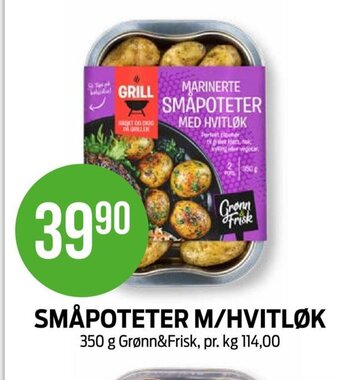 Kiwi SMÅPOTETER M/HVITLØK tilbud