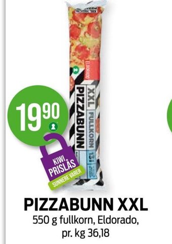 Kiwi PIZZABUNN XXL tilbud