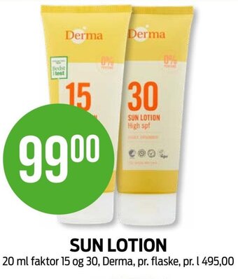 Kiwi SUN LOTION tilbud