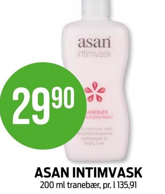 Kiwi ASAN INTIMVASK tilbud