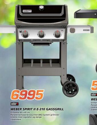 Coop Byggmix Weber spirit ii e-310 gassgrill tilbud
