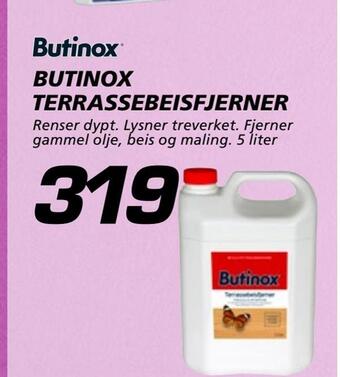 Coop Byggmix Butinox terrassebeisfjerner tilbud