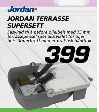 Coop Byggmix Jordan terrasse supersett tilbud