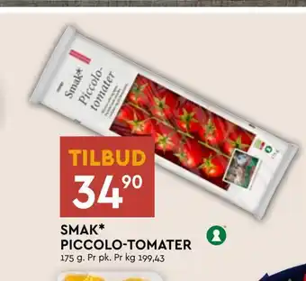 Coop Mega Smak* piccolo-tomater tilbud