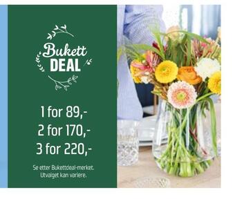 Coop Obs Bukett deal tilbud