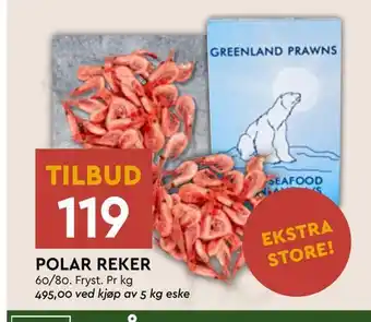 Coop Mega Polar reker tilbud