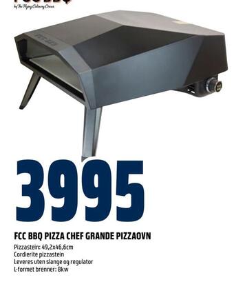 Obs Bygg Fcc bbq pizza chef grande pizzaovn tilbud