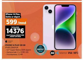 POWER Iphone 14 plus 128 gb tilbud