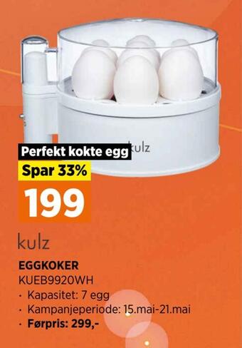 POWER Eggkoker tilbud