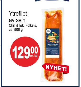 Joker Ytrefilet av svin tilbud