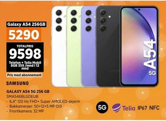 POWER Galaxy a54 5g 256 gb tilbud