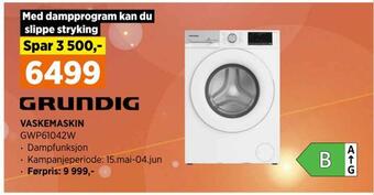 POWER Vaskemaskin tilbud
