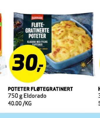 Bunnpris Poteter fløtegratinert tilbud