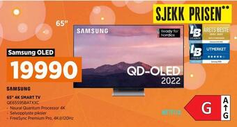 POWER 65 4k smart tv tilbud