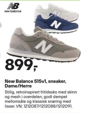 XXL Sport New balance 515v1, sneaker, dame/herre tilbud